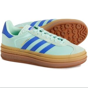 adidas Gazelle Bold platform, size 7, Clear Mint, NIB